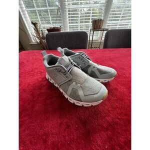ON CLOUD TERRY GLACIER WOMEN'S SWISS ENGINEERING LUNAR GREY RUNNING SHOES W 8